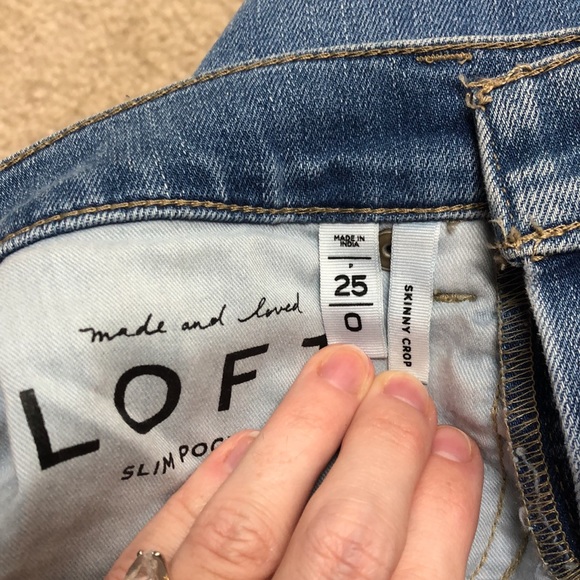 Skinny crop scalloped ankle jeans - Picture 5 of 5